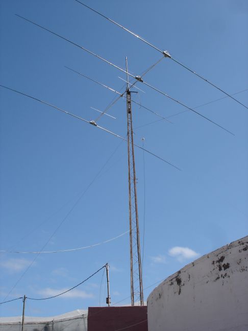 EA8ZS,Las Palmas,antennas
