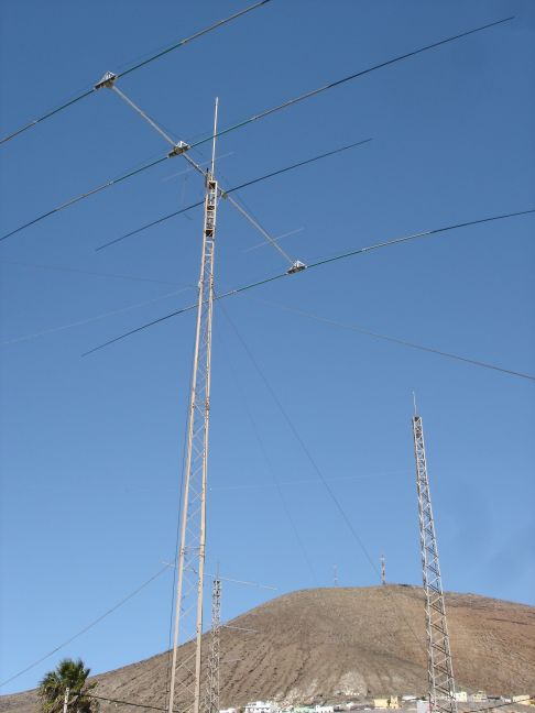 EA8ZS,Las Palmas,antennas